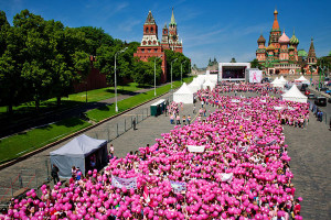 марш Эйвон розовая ленточка в Москве